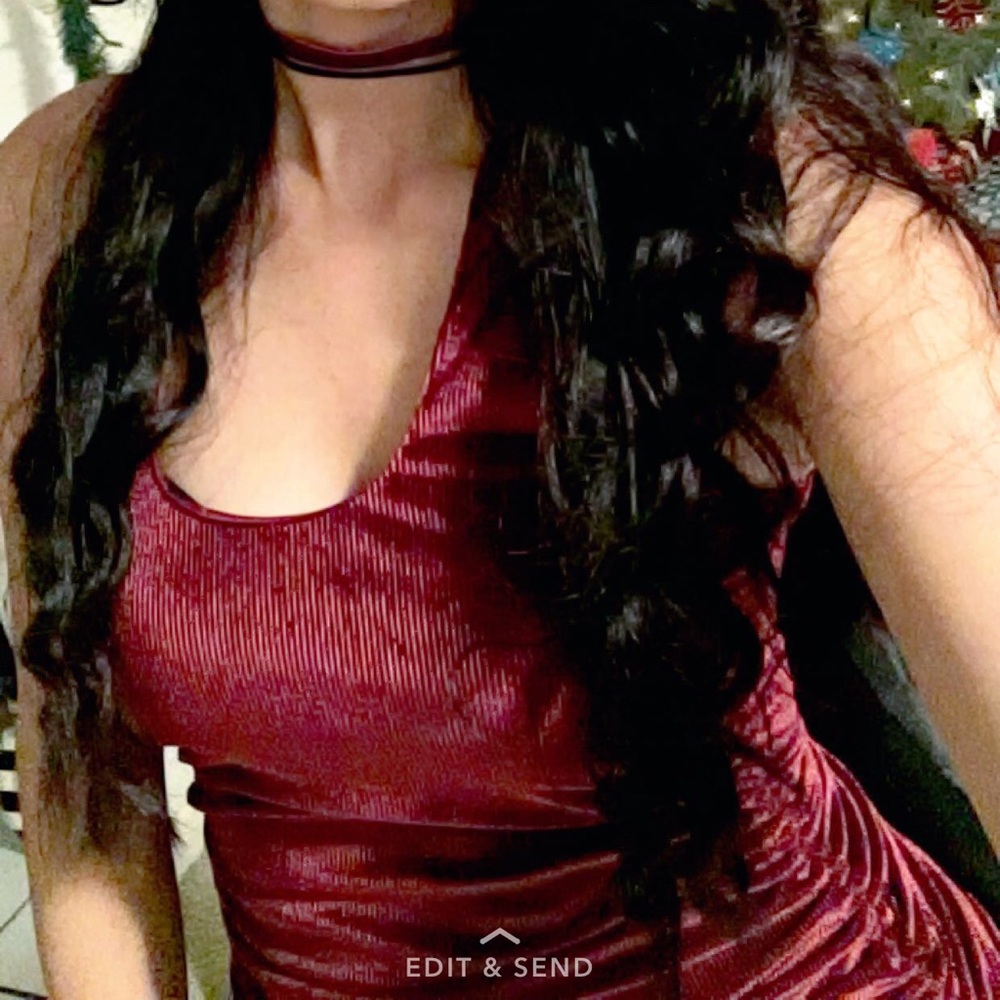 Windsor burgundy dress